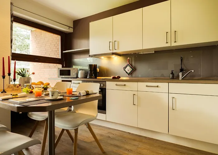 Sky & Homes Riekes Kajuete I Zentrale Mit Terrasse & Boxspringbett Appartement