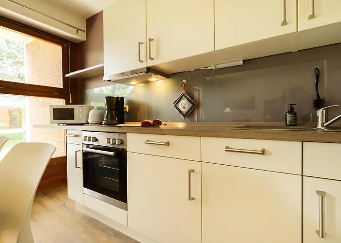Appartement Sky & Homes Riekes Kajuete I Zentrale Mit Terrasse & Boxspringbett